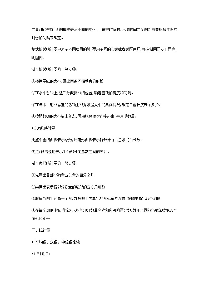 【小升初】29.统计教案讲义及练习03