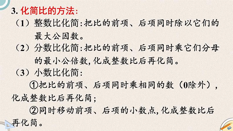 北师版数学六年级上册 总复习 1《数与代数》PPT课件07