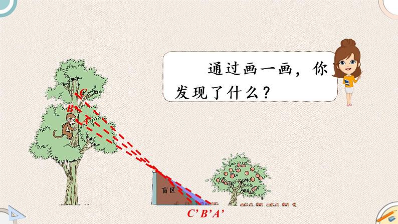 北师版数学六年级上册 3.2《观察的范围》PPT课件04