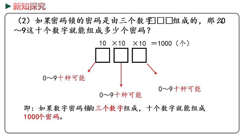 冀教版数学六年级下册 5.2《数字密码锁》PPT课件06