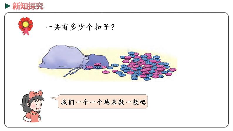 冀教版数学一年级下册 3.1《数100以内的数》PPT课件06