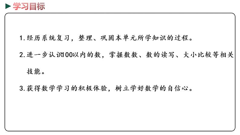 冀教版数学一年级下册 3.8《整理和复习》PPT课件02