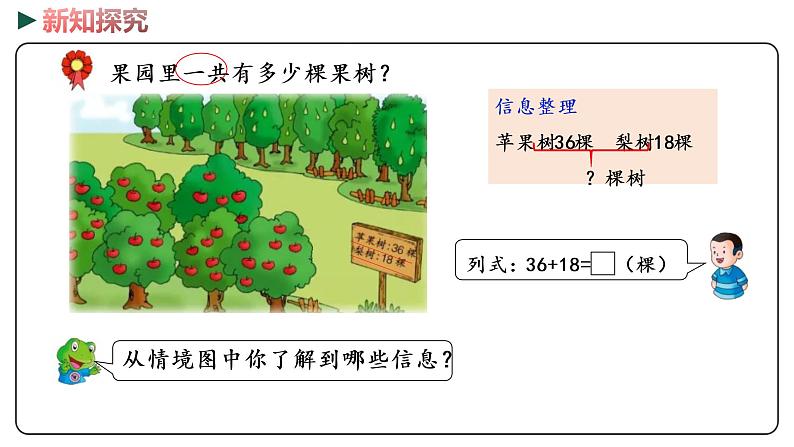 冀教版数学一年级下册 7.2《  两位数加两位数（进位）》PPT课件04