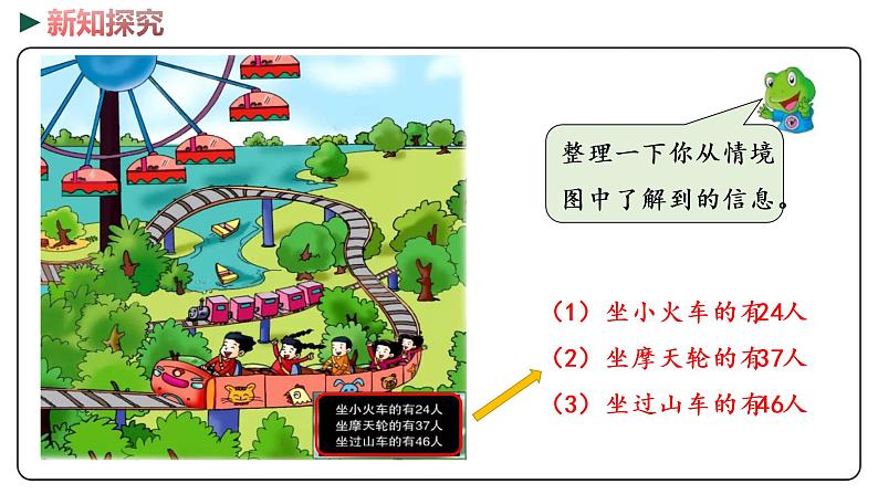 冀教版数学一年级下册 7.9《 两位数加减两位数的综合运用》PPT课件04