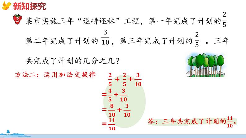 冀教版数学五年级下册 2.8《  连加和简便运算》PPT课件07