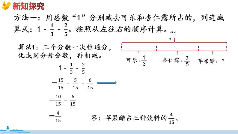 冀教版数学五年级下册 2.9《  连减和加减混合运算》PPT课件05