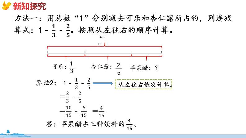 冀教版数学五年级下册 2.9《  连减和加减混合运算》PPT课件06