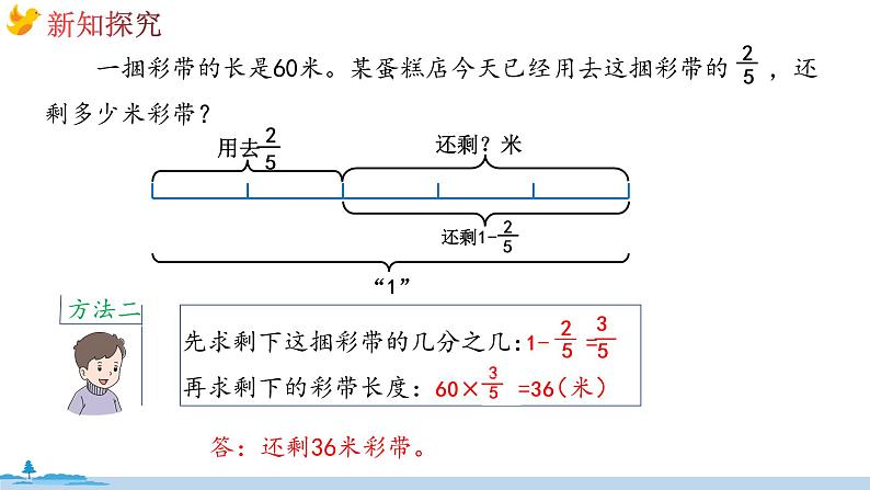 冀教版数学五年级下册 4.4《 分数乘法问题》PPT课件07