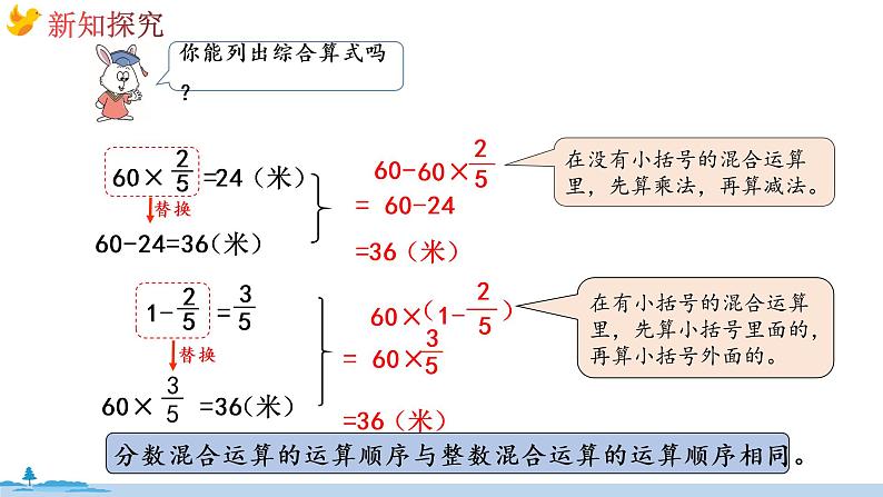 冀教版数学五年级下册 4.4《 分数乘法问题》PPT课件08