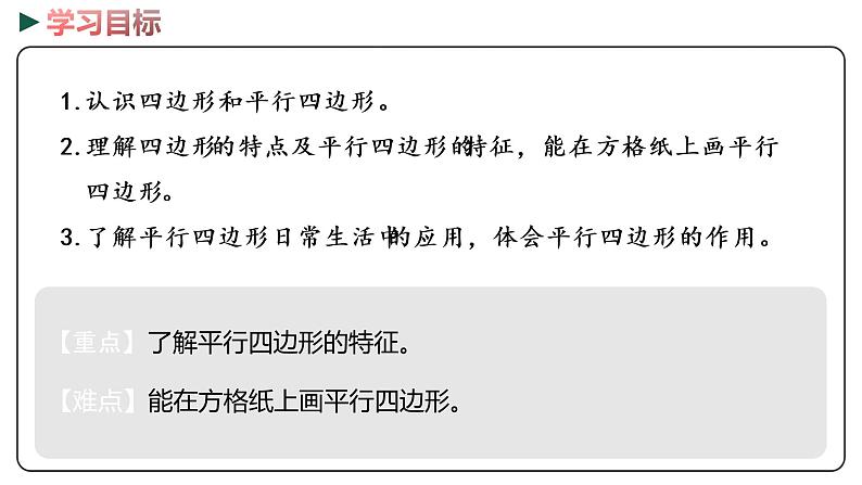 冀教版数学二年级下册 5.3《四边形和平行四边形》PPT课件02