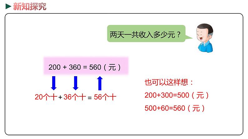 冀教版数学二年级下册 6.2《整百数加、减整百数，几百几十的数加、减整百或整十数》PPT课件07