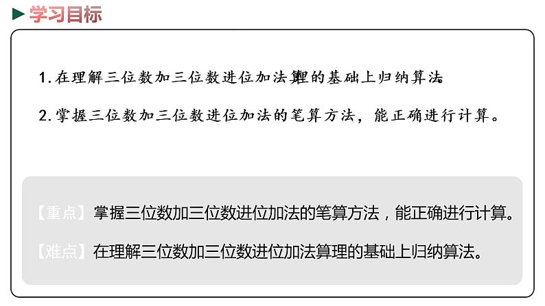 冀教版数学二年级下册 6.5《进位加法》PPT课件02