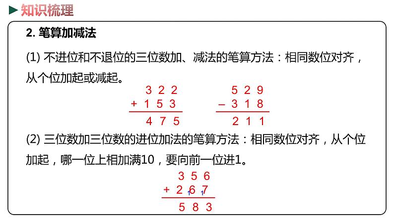 冀教版数学二年级下册 6.14《整理与复习》PPT课件06