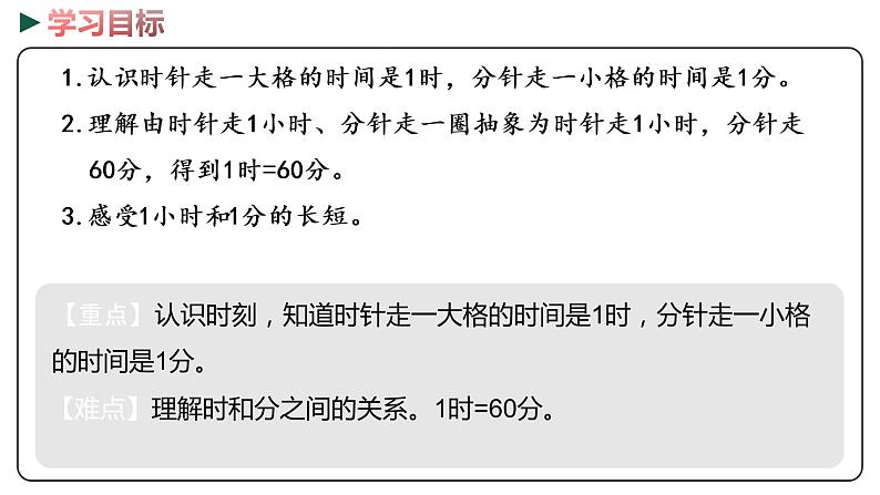 冀教版数学二年级下册 7.1《 认识时刻》PPT课件02