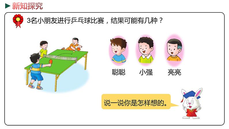 冀教版数学二年级下册 1《 简单的排列组合》PPT课件06