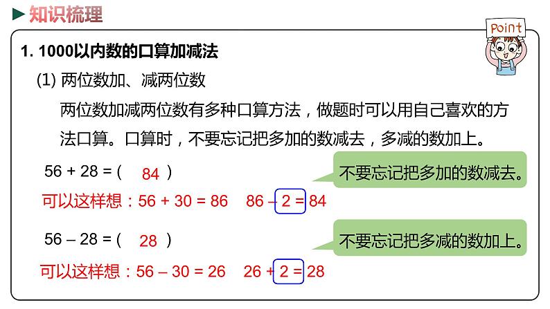 冀教版数学二年级下册 2 《1000以内数的加减》PPT课件03