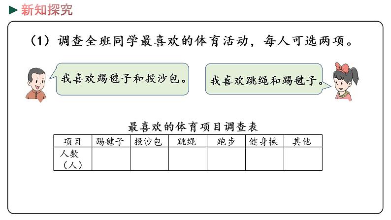 冀教版数学三年级下册 5.3《 阳光体育运动会》PPT课件05