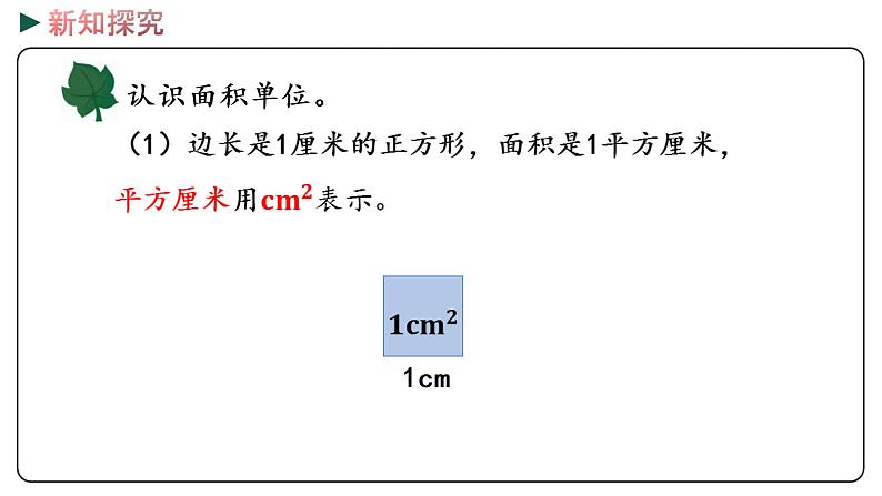 冀教版数学三年级下册 7.3《 认识面积单位》PPT课件07