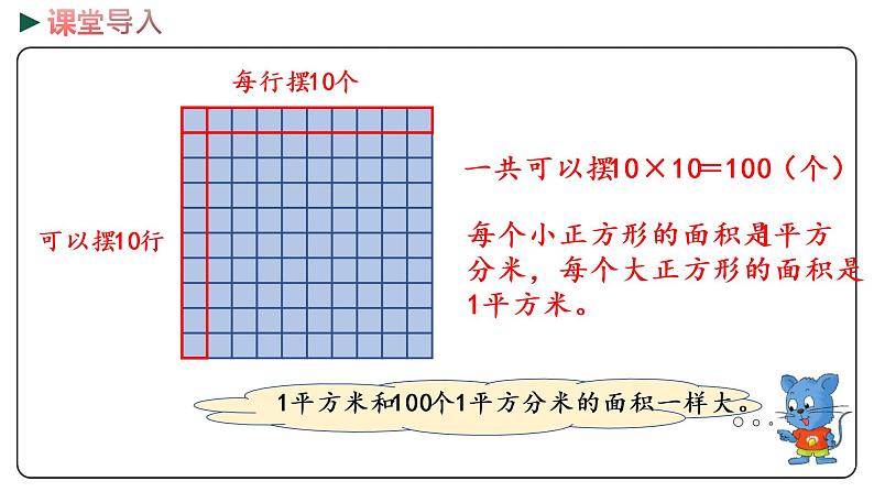 冀教版数学三年级下册 7.4《 面积单位间的进率》PPT课件06