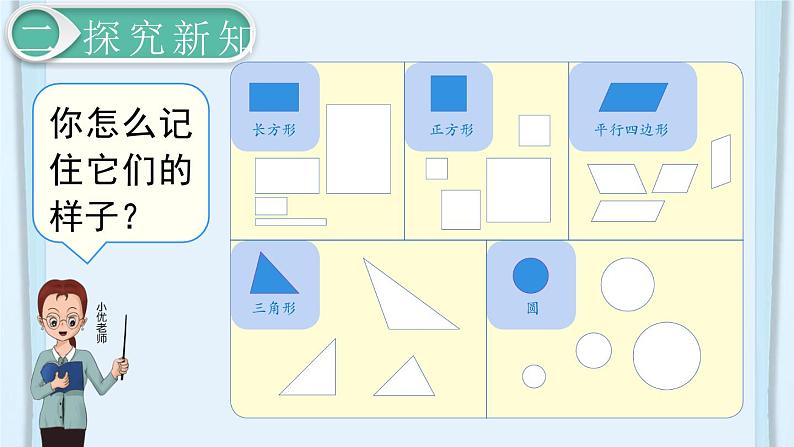 最新人教部编版一年级数学下册《第1单元 认识图形（二）【全单元】》课件07