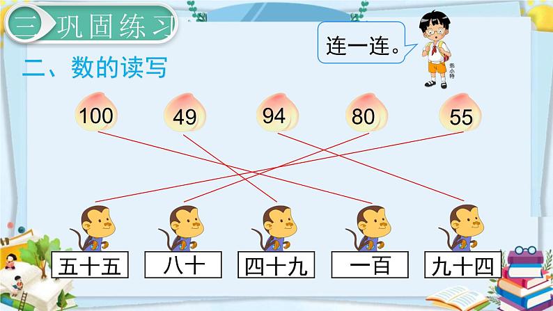 最新人教部编版一年级数学下册《第8单元 总复习【全单元】》课件07