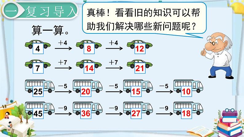 最新人教部编版一年级数学下册《7.2找规律（2）》课件02