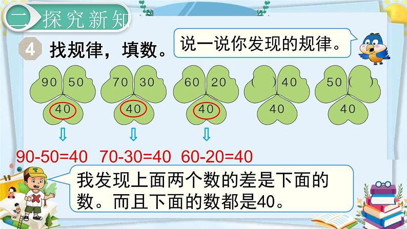 最新人教部编版一年级数学下册《7.2找规律（2）》课件07