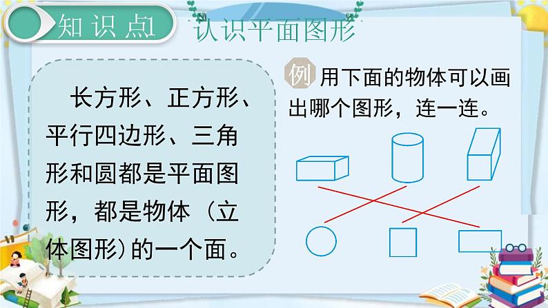 最新人教部编版一年级数学下册《8.3总复习-图形与分类整理》课件05