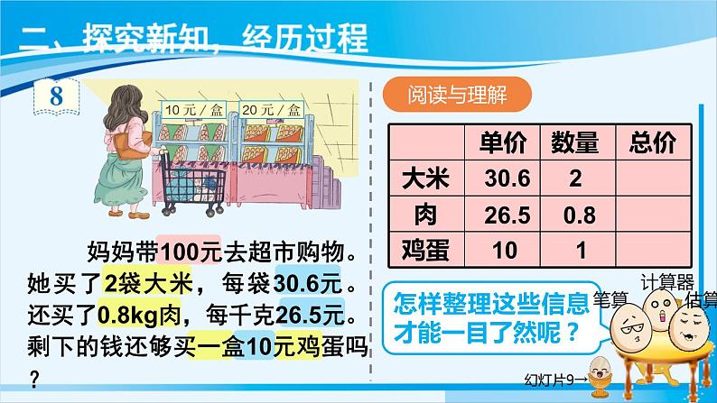 人教版五年级数学上册 1小数乘法 第8课时 解决问题（1）03