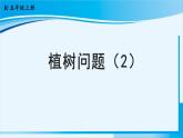 人教版五年级数学上册 7数学广角 植树问题 第2课时 植树问题（2）