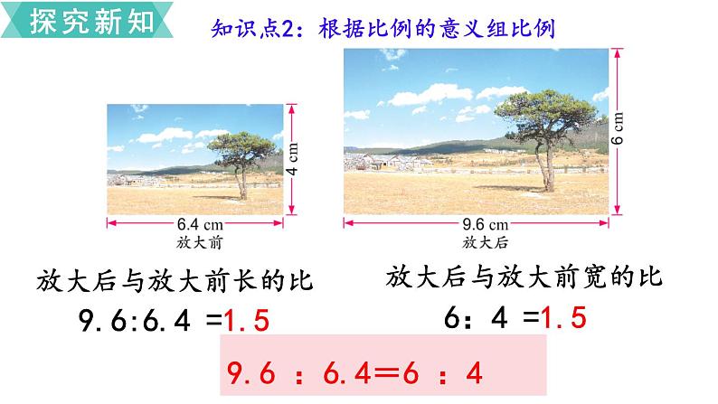 小学数学苏教版六年级下册第4单元第2课时  比例的意义 PPT课件06