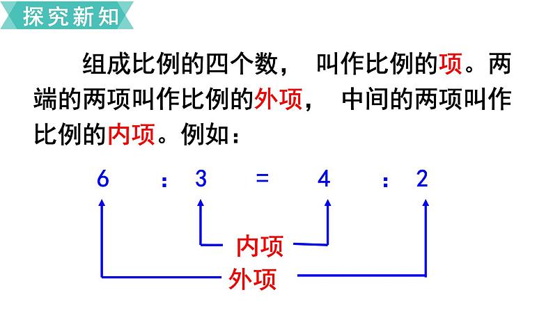 小学数学苏教版六年级下册第4单元第3课时  比例的基本性质 PPT课件08