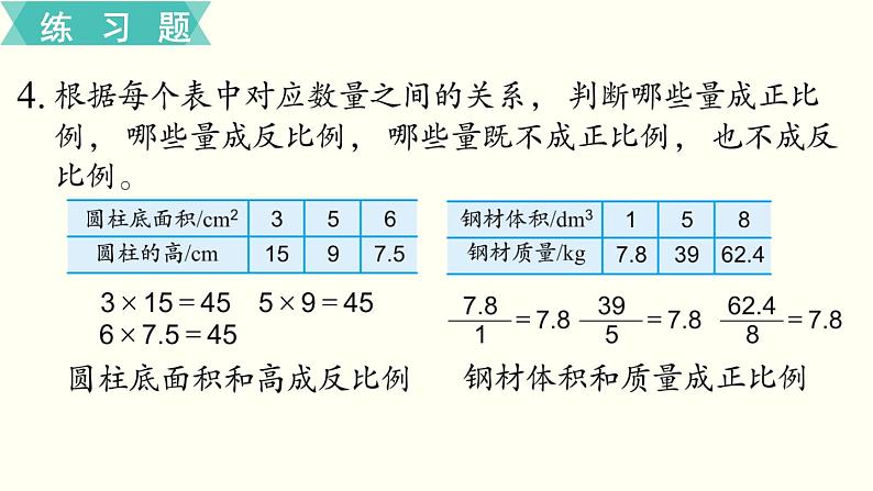 小学数学苏教版六年级下册第6单元第4课时  练习课 PPT课件03