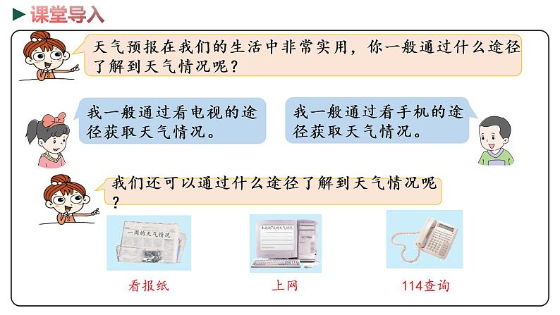 冀教版数学六年级下册 1.6《综合与实践－记录天气》PPT课件03