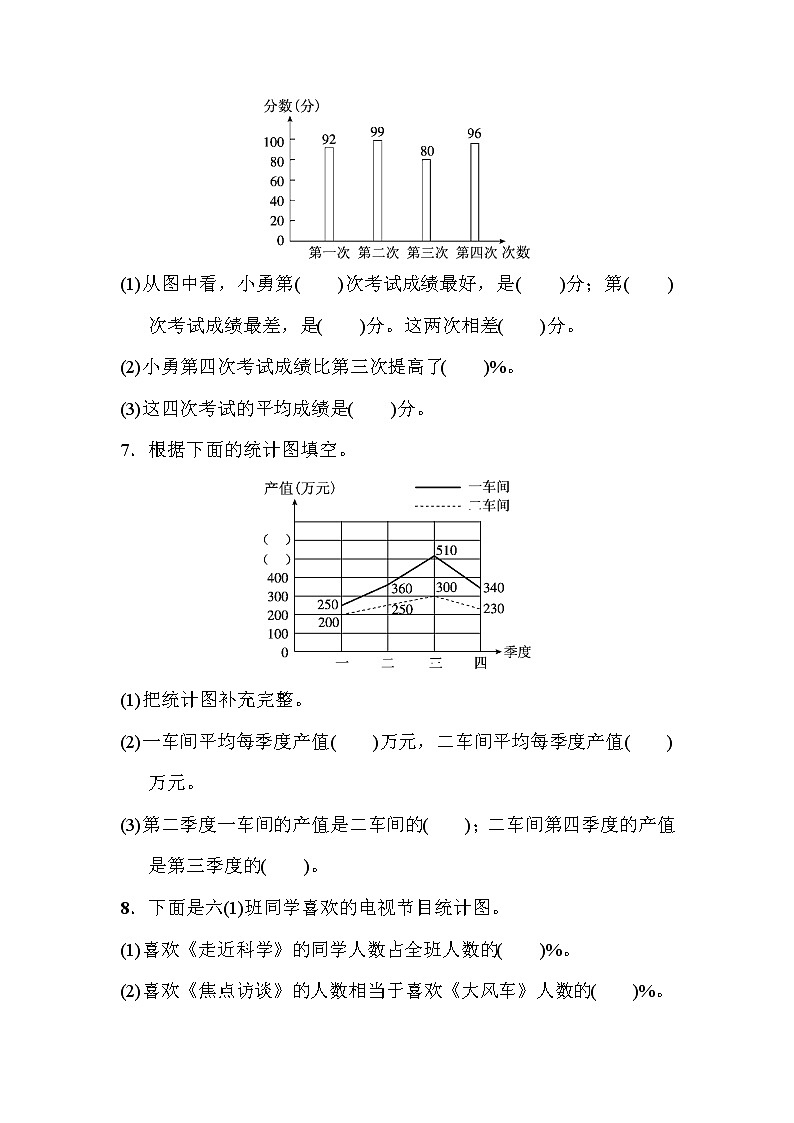 青岛版六年级小升初数学备考专训卷第2页