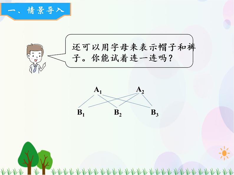 北师大版数学三年级上册   数学好玩 第2课时  搭配中的学问 精品课件08