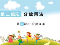 数学六年级上册二 分数乘法背景图课件ppt