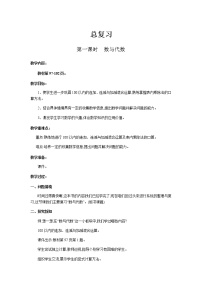 小学数学整理与复习教案