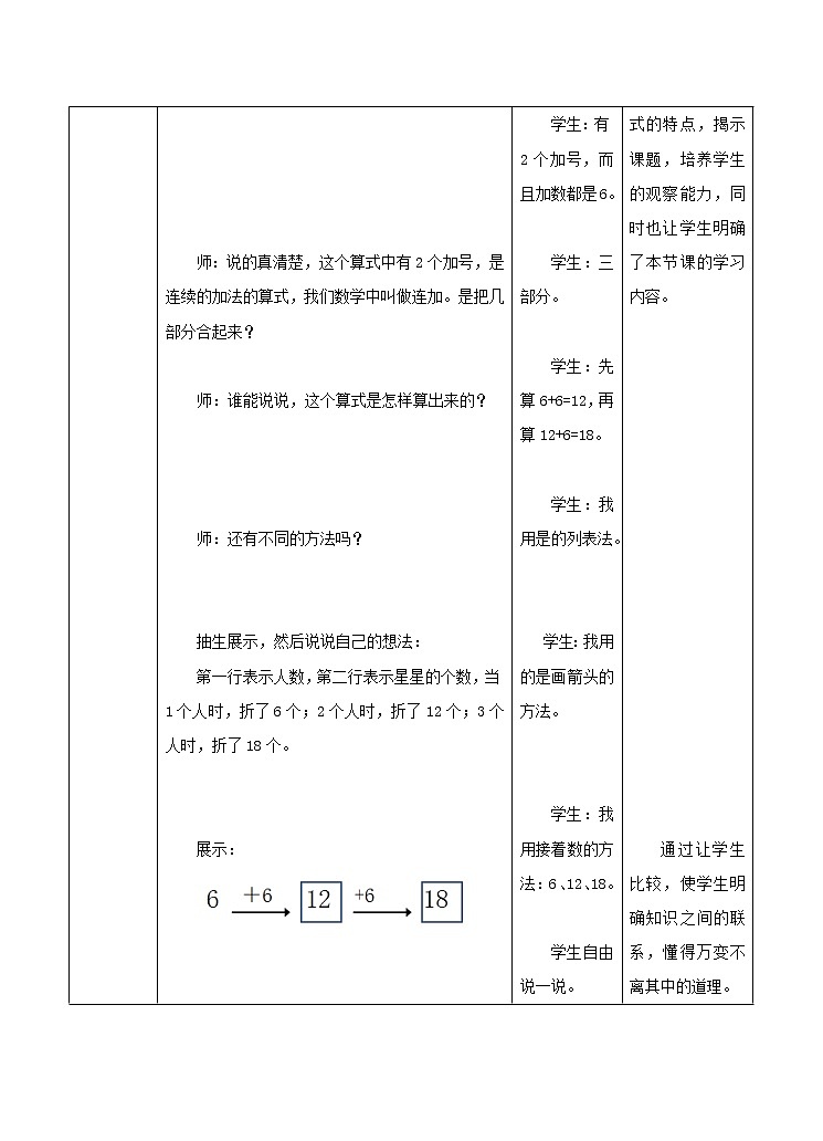 第六单元第七课时《同数连加》教案03