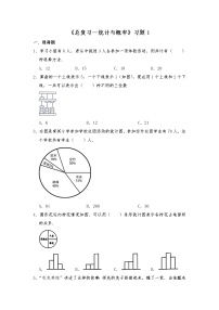 北师大版六年级下册统计与概率随堂练习题