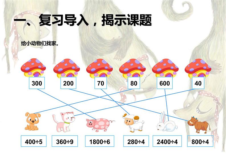 四上【数学】--PPT课件第6单元6.1  口算除法02