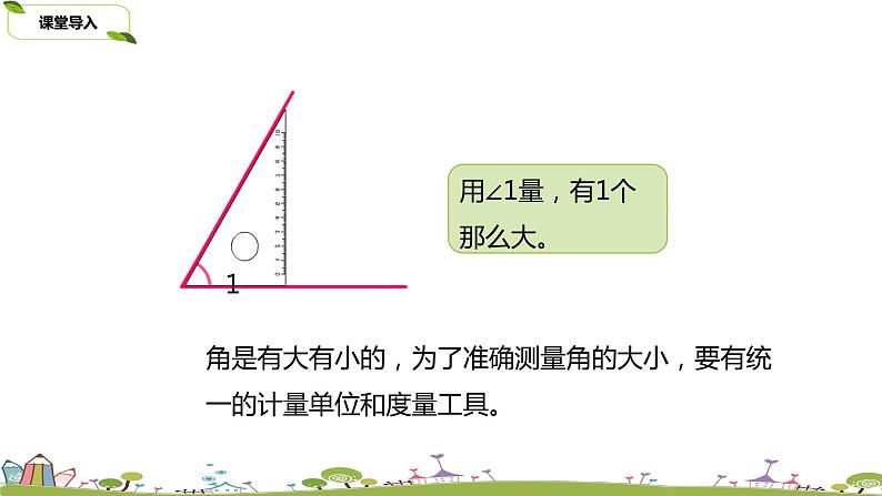 苏教版 数学 四年级 上册 8.2 《角的度量》PPT课件04