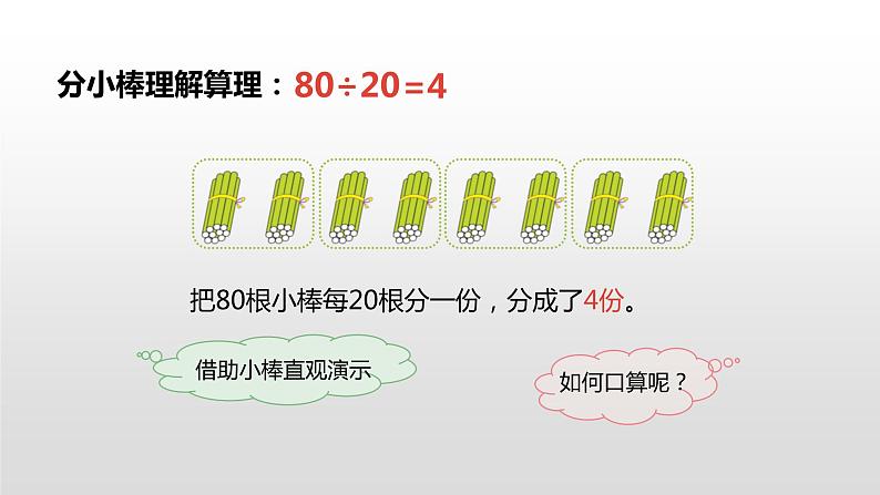 人教版小学数学四年级上册 六单元《口算除法第一课时》课件PPT07