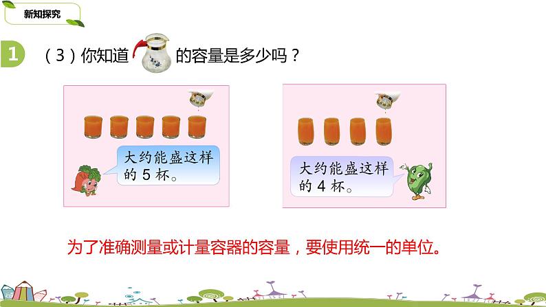 1.苏教版 数学 四年级 上册 1.1《认识升》PPT课件第7页