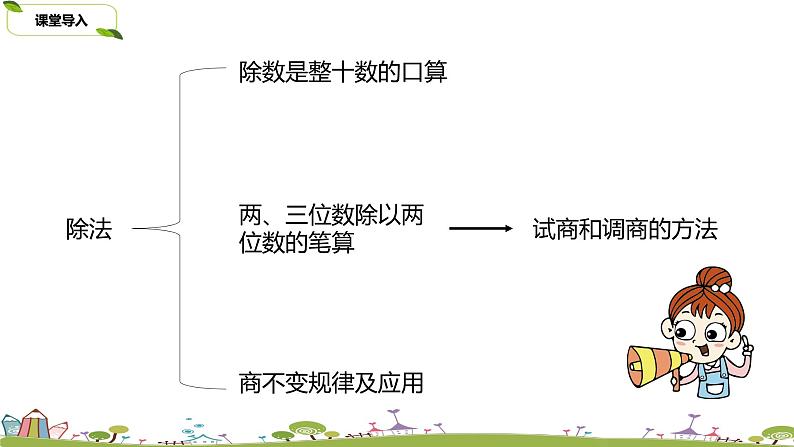 苏教版 数学 四年级 上册 9.1 《除法的复习》PPT课件第3页