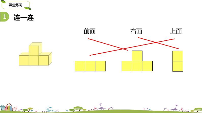 23.苏教版 数学 四年级 上册 3.4《观察物体练习》PPT课件第4页