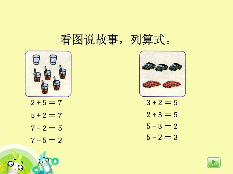 （沪教版）2015秋一年级数学上册 组算式 课件06