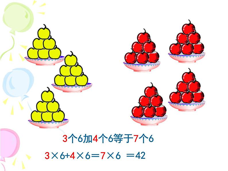 【沪教版（2021秋）】二年级数学上册 6.3 5个3加3个3等于8个3ppt04