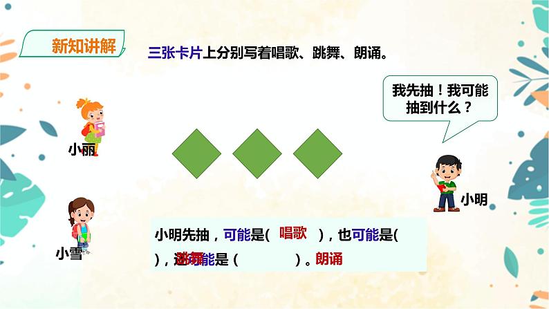 人教版五上第四单元第一课时《可能性》（课件ppt+教案+导学单）05