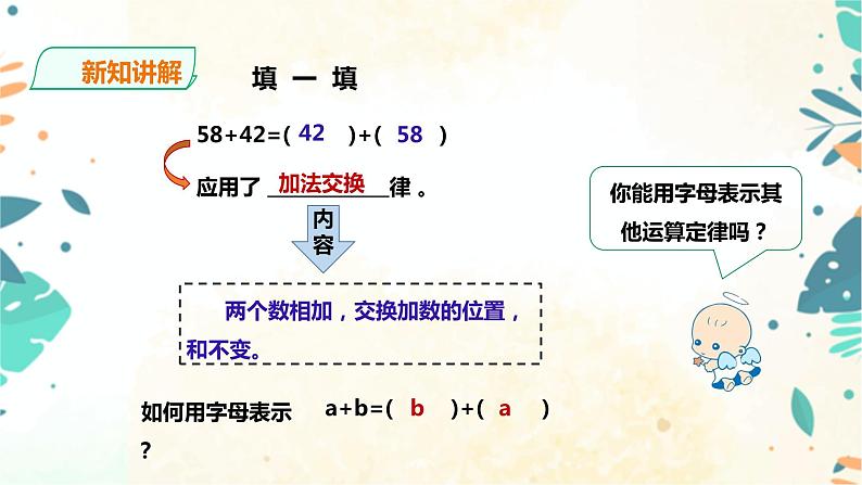 人教版五上第五单元第一课时《用字母表示数（1）》（课件ppt+教案+导学单）05